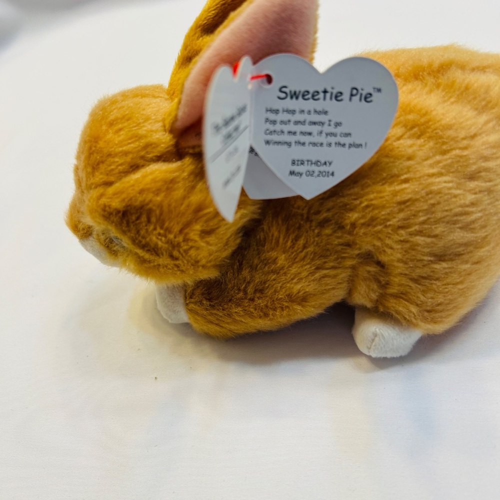 TY Beanie Babies “Sweetie Pie”.  New With Tags —Mint Condition - Picture 2 of 7
